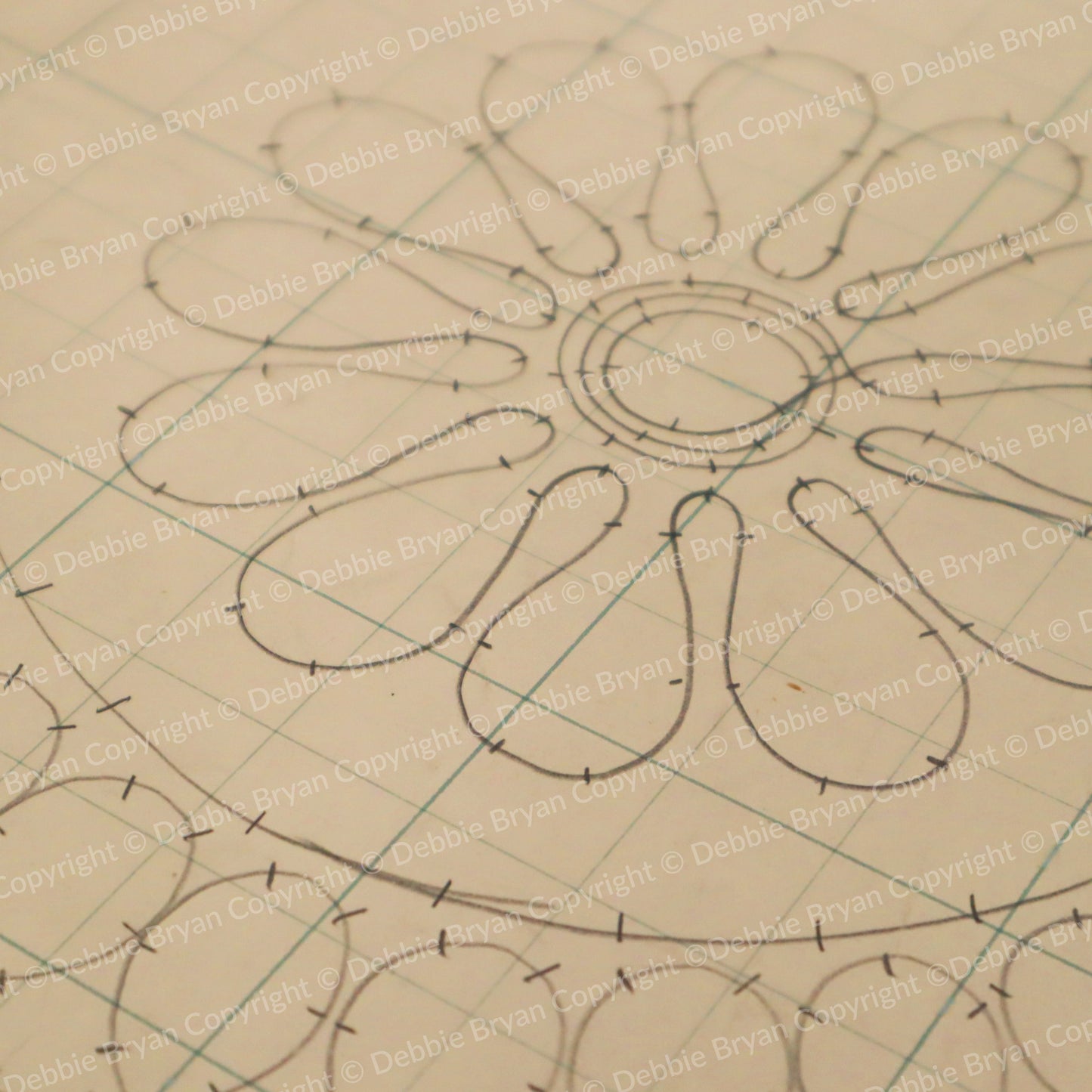 Nottingham Lace Draughtsman Drawing 18/28443