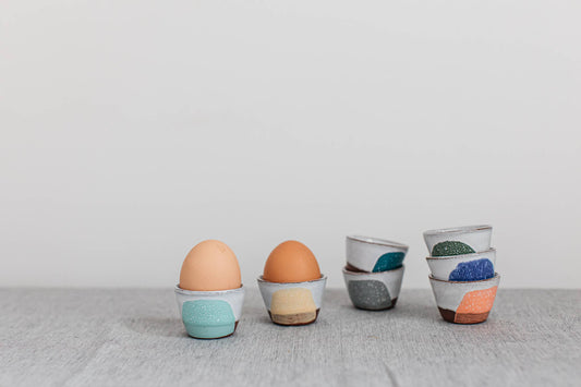TERRACOTTA EGG CUP