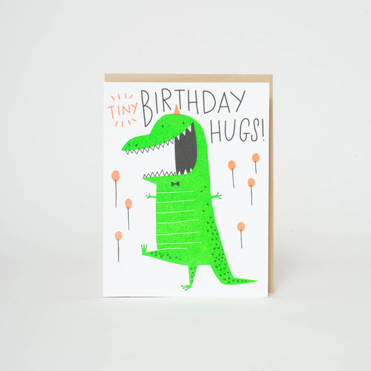 Egg Press Tiny Hugs Card