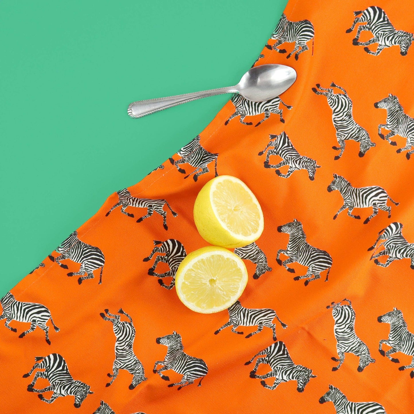 The Neighbourhood Threat Funky Zebra Print Tea Towel