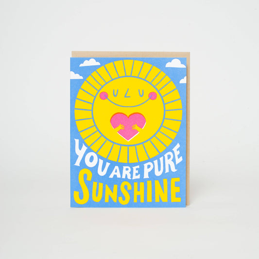 Egg Press Pure Sunshine Card
