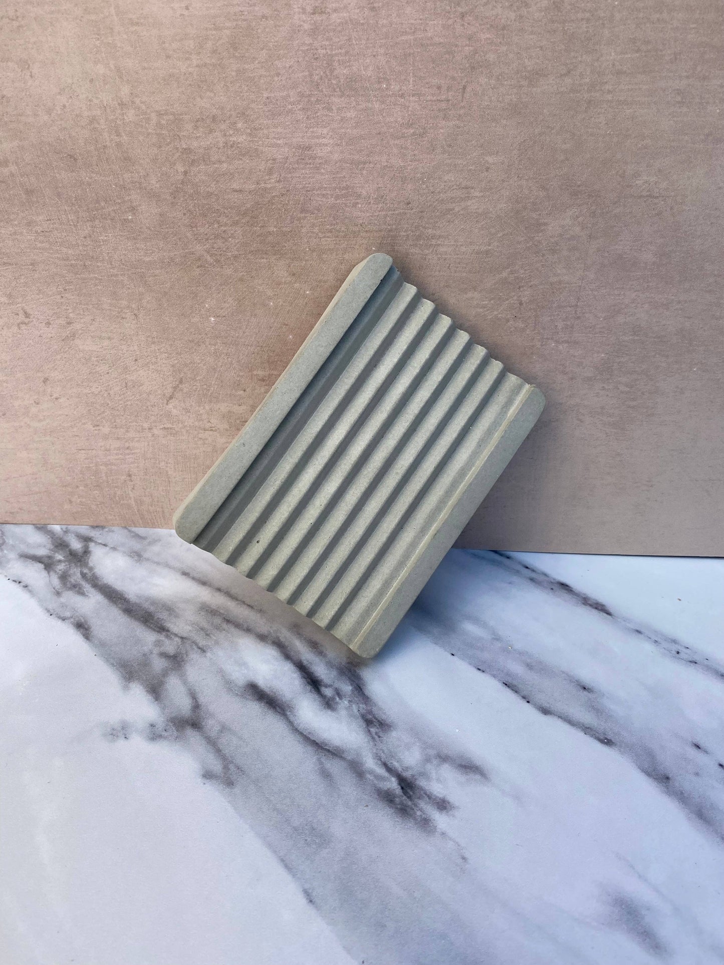 Concretely Co. Rectangular Concrete Soap Dish