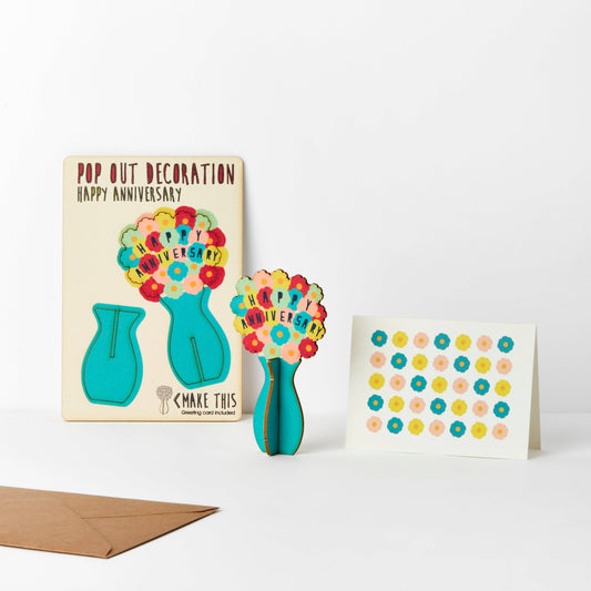 The Pop-out Card Company - Happy Anniversary Card
