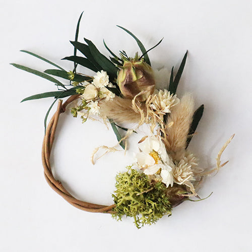 Limited Edition Mini Wreath Making Craft Kit - Moss Meadows Bouquet
