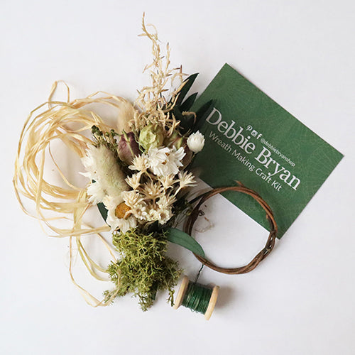 Limited Edition Mini Wreath Making Craft Kit - Moss Meadows Bouquet
