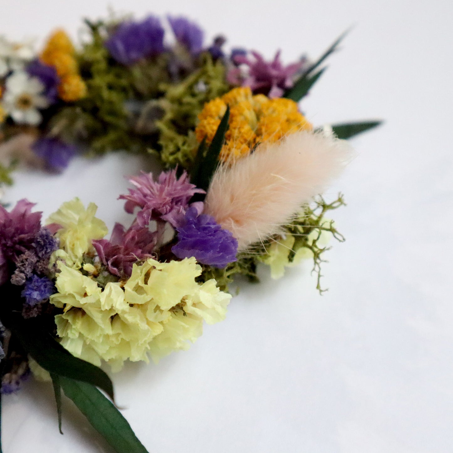 Limited Edition Mini Wreath Making Craft Kit - Mellow Yellow Bouquet
