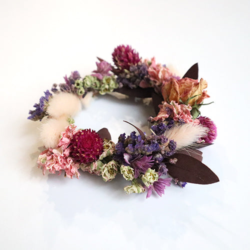 Limited Edition Mini Wreath Making Craft Kit - Lilac Field Bouquet