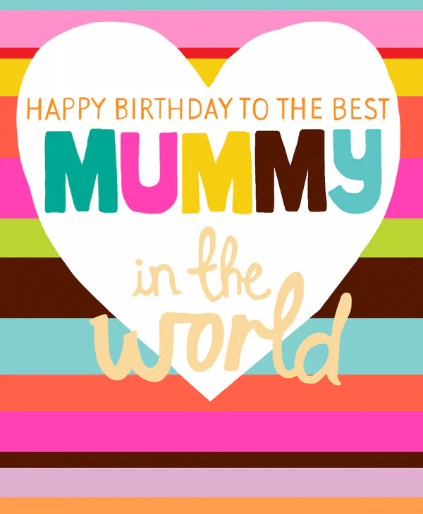 Paper Salad Best Mummy in the World Card