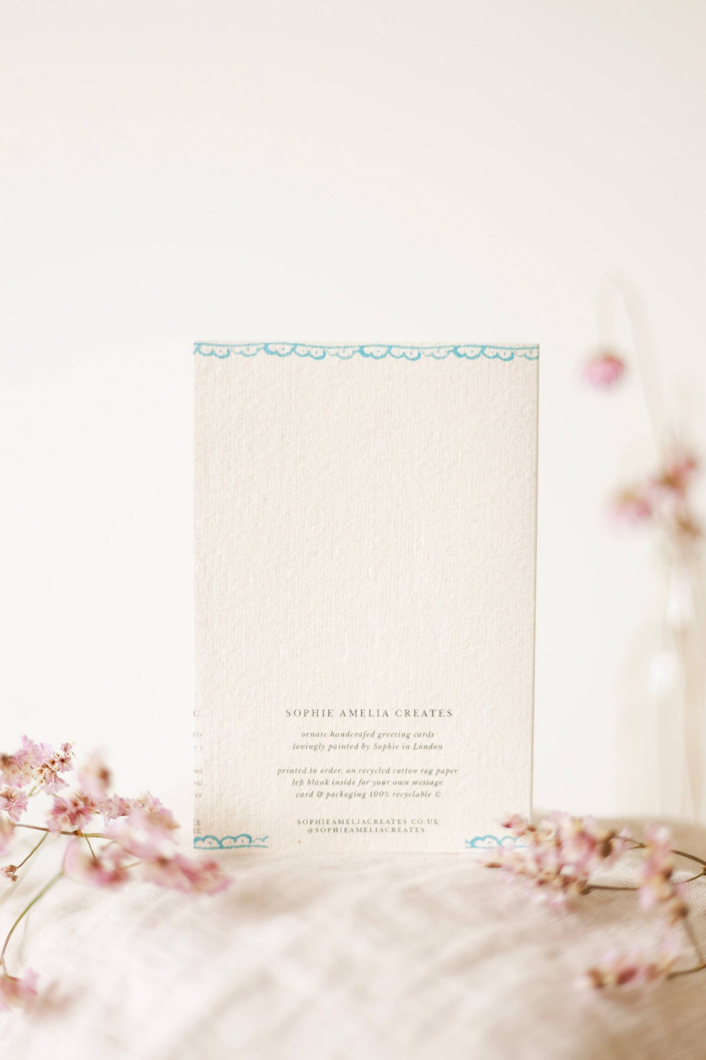 Birthday gateaux blue