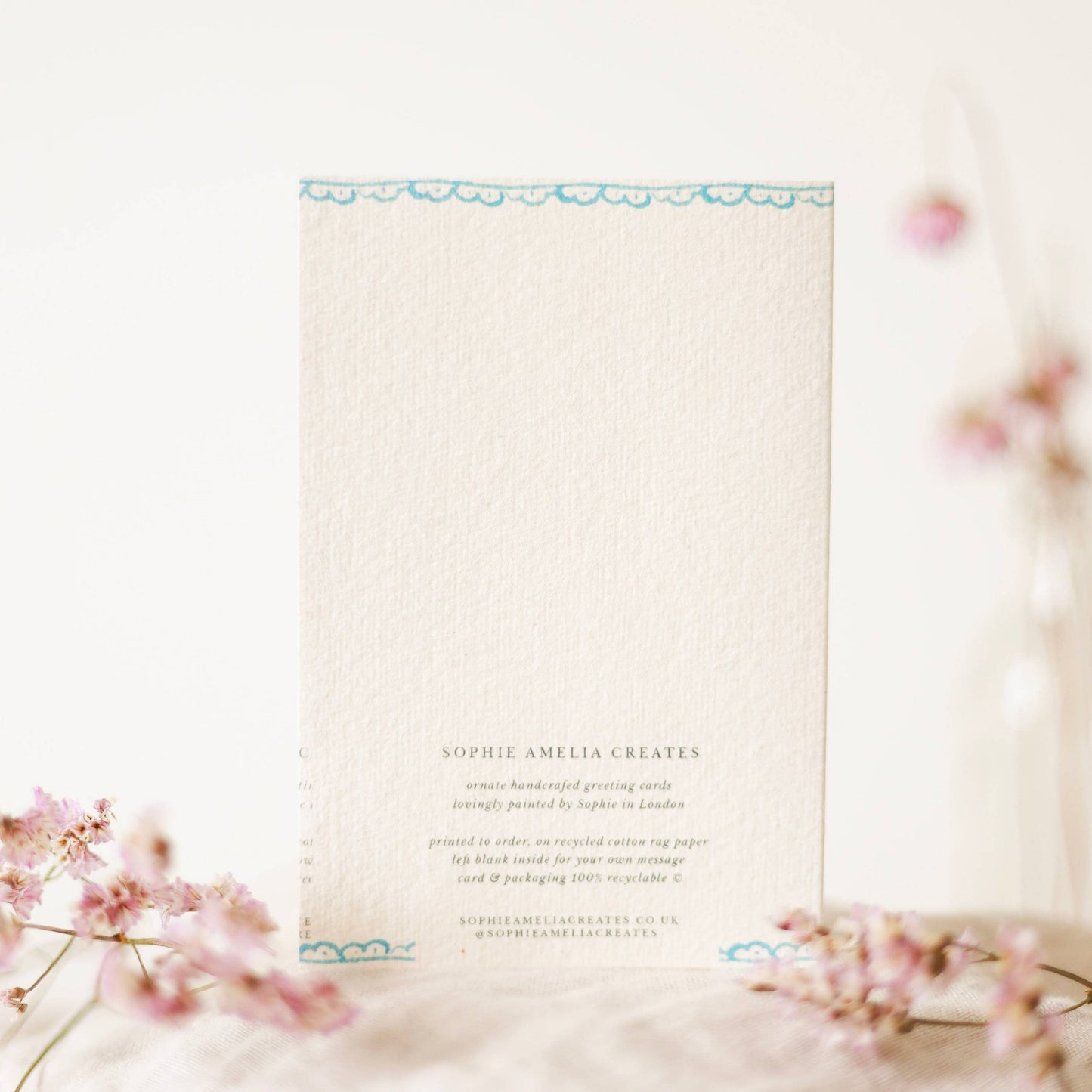 Birthday Gateaux Blue by Sophie Amelia Creates