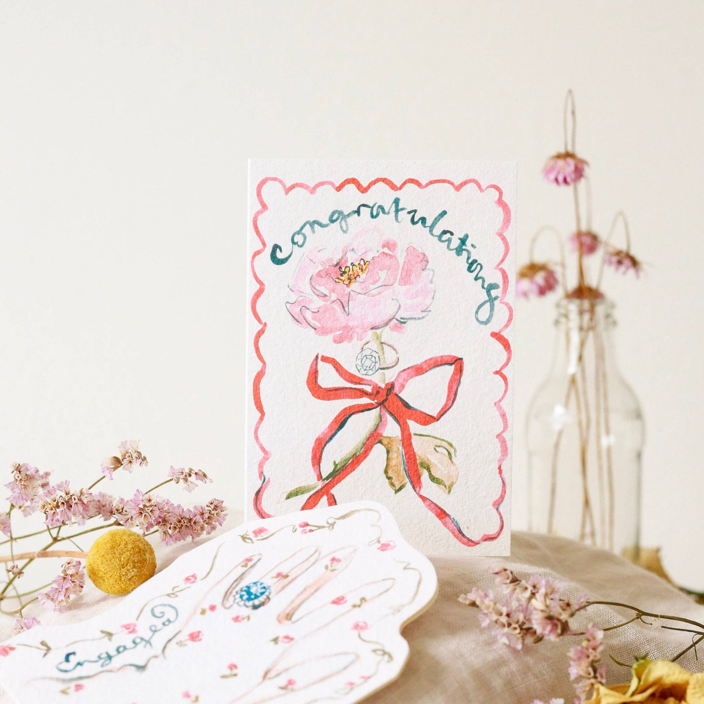 Congratulations Peony by Sophie Amelia Creates