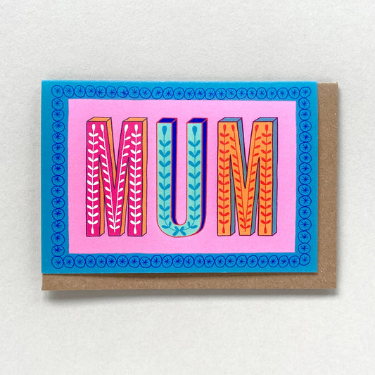 Maggiemagoo Designs Mum type card birthday, mother's day