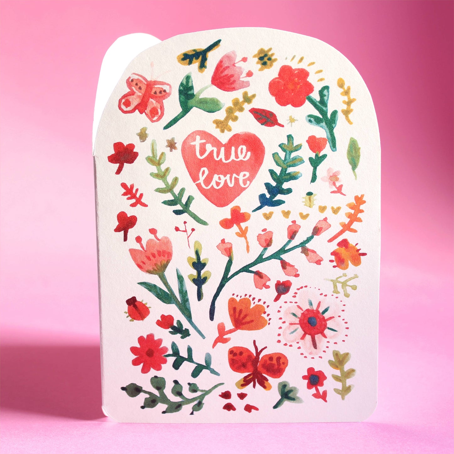 Laura Skilbeck True Love Flora Card
