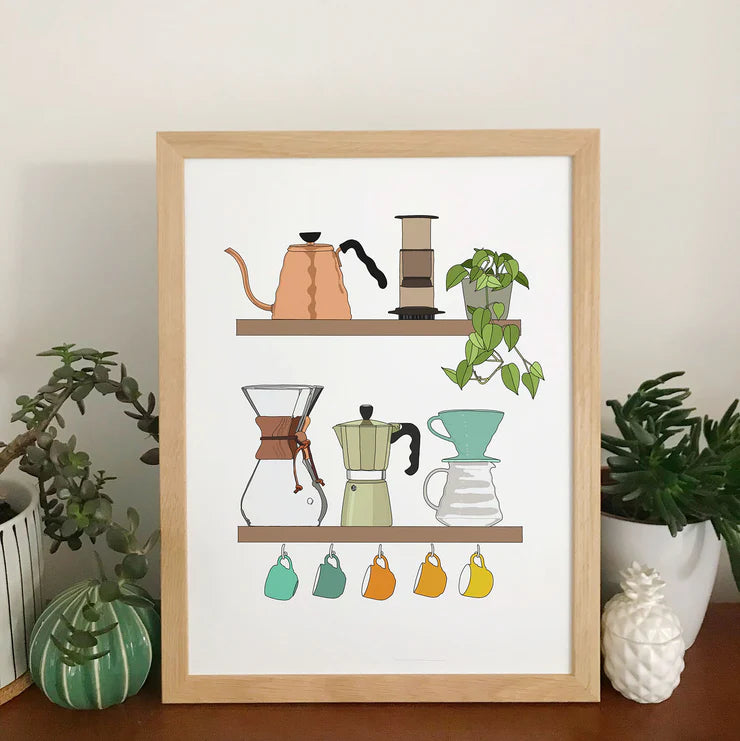 Kate Broughton| Coffee Print