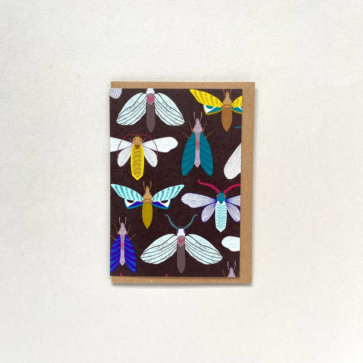 Greetings card - moths
