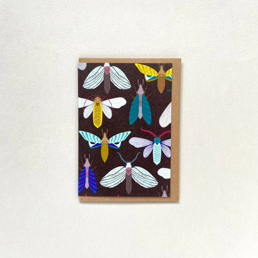 Greetings card - moths