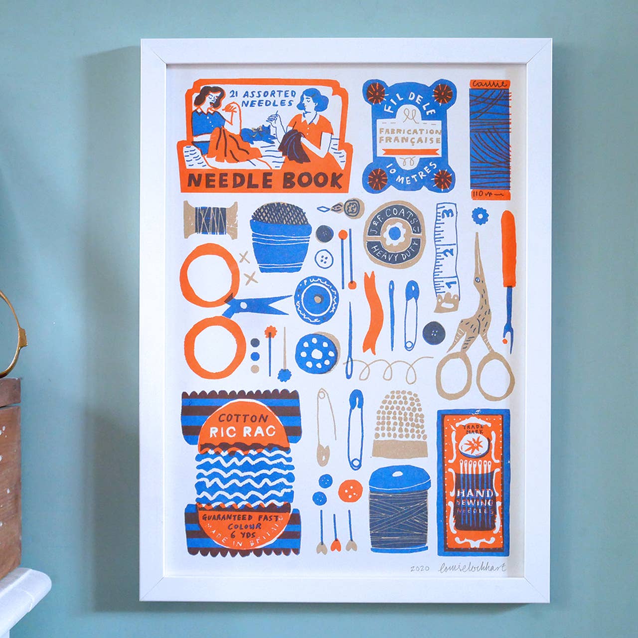 The Printed Peanut| A3 Sewing Collection Riso Print