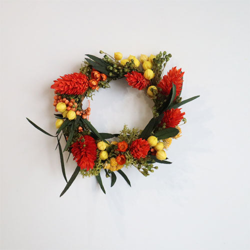 Limited Edition Mini Wreath Making Craft Kit - Orange Blossom Bouquet