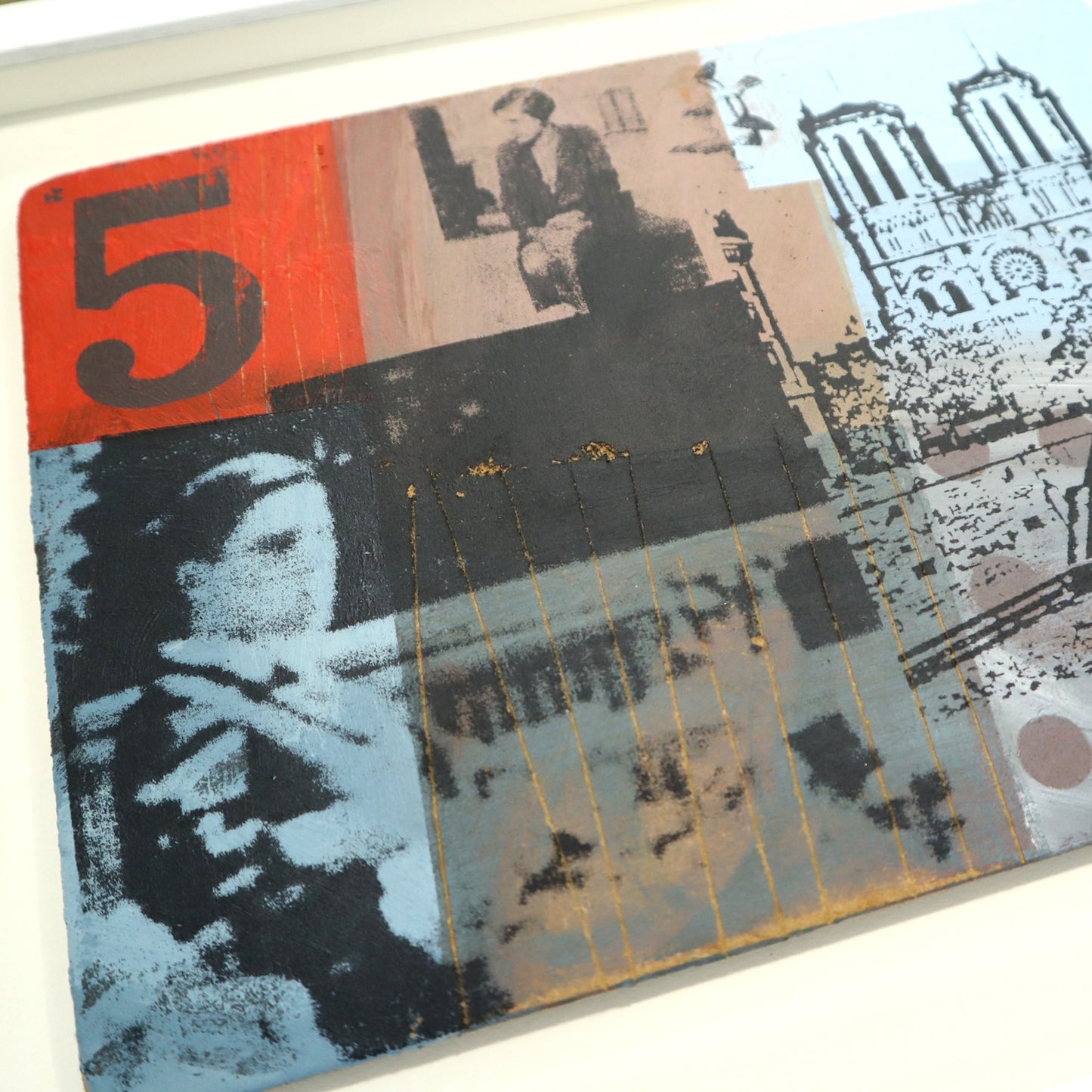 '5 Years On' Mixed media Artwork by Peter Clayton