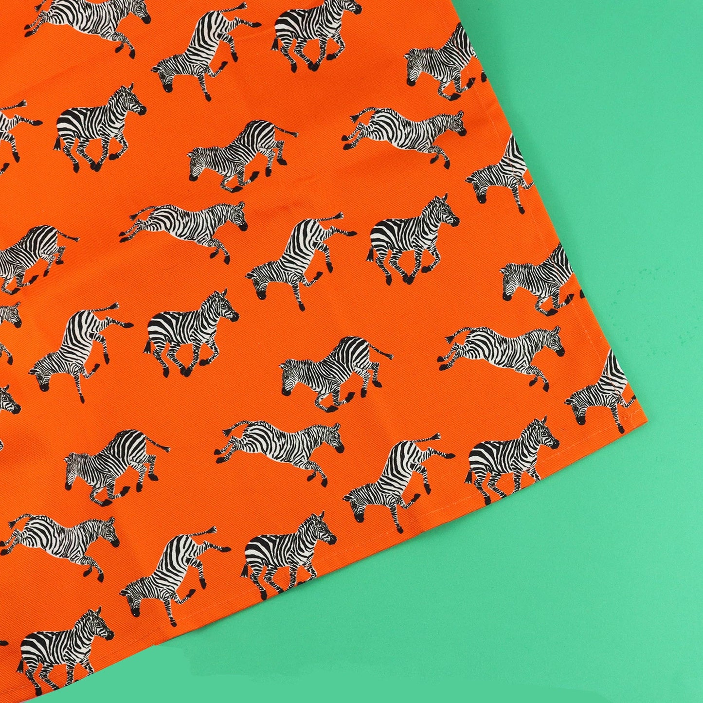 The Neighbourhood Threat Funky Zebra Print Tea Towel