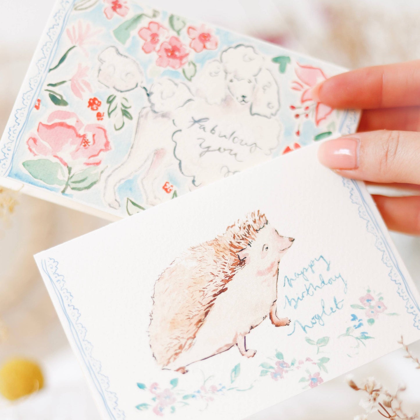 Fabulous You - Uplifting Poodle Card by Sophie Amelia Creates
