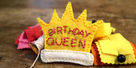 Felt Like a Celebration: Birthday Badges