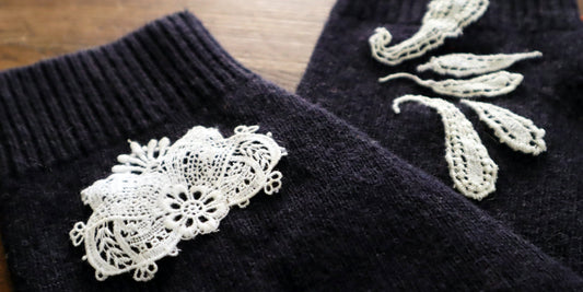 The Beauty of Visible Mending: Lace Edition