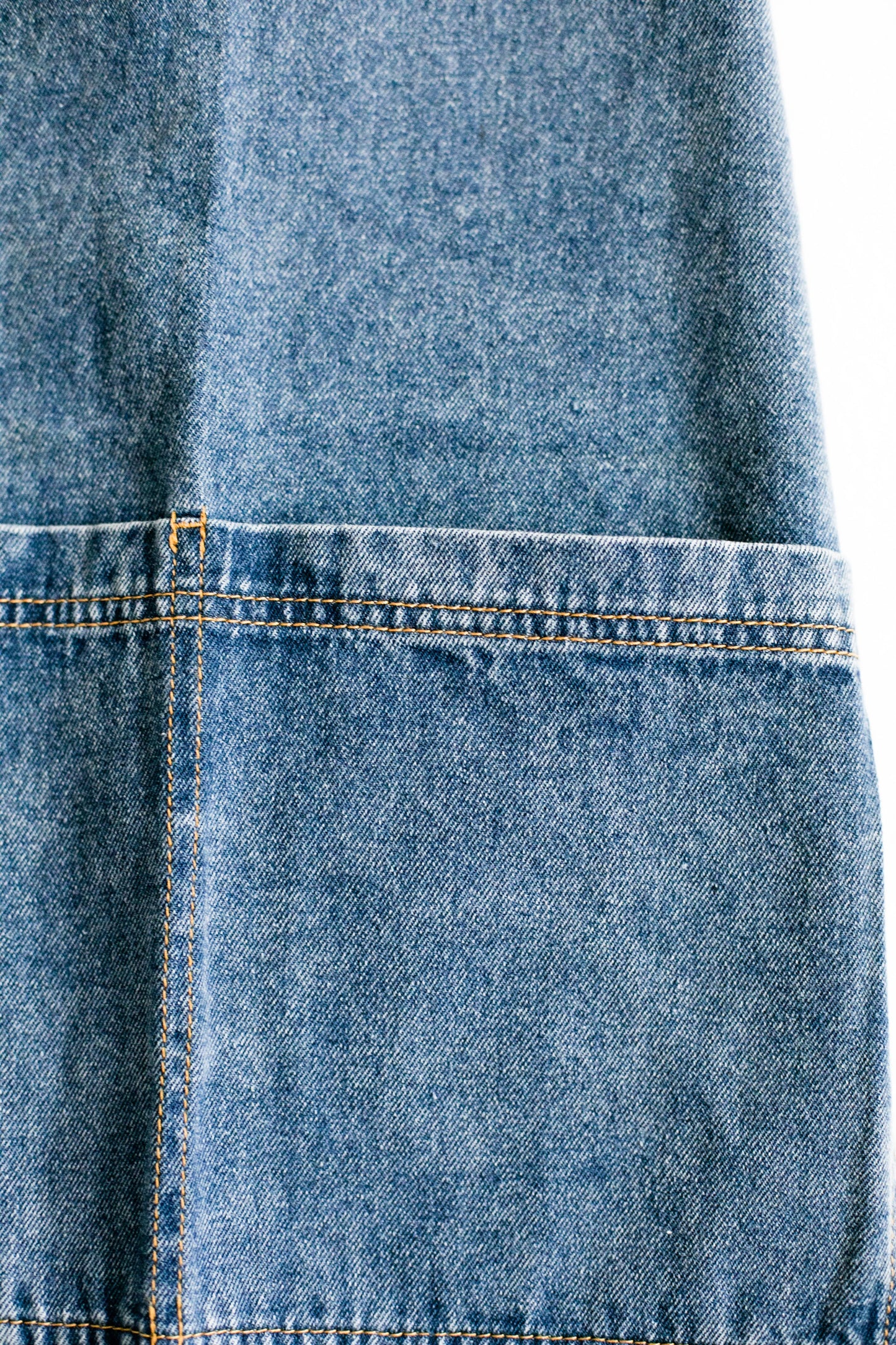 Washed Denim Apron