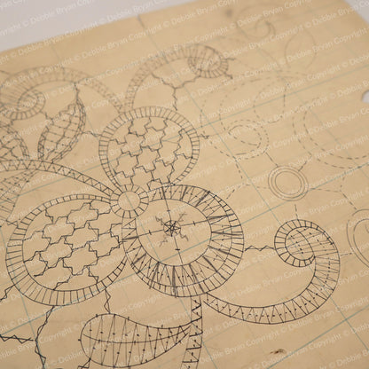 Nottingham Lace Draughtsman Drawing 116/28163