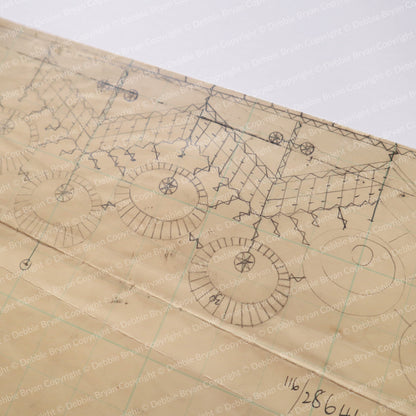 Nottingham Lace Draughtsman Drawing 116/28641