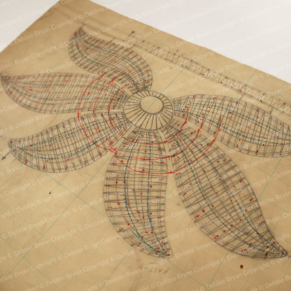 Nottingham Lace Draughtsman Drawing 120/25581