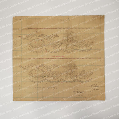 Nottingham Lace Draughtsman Drawing 180/25438