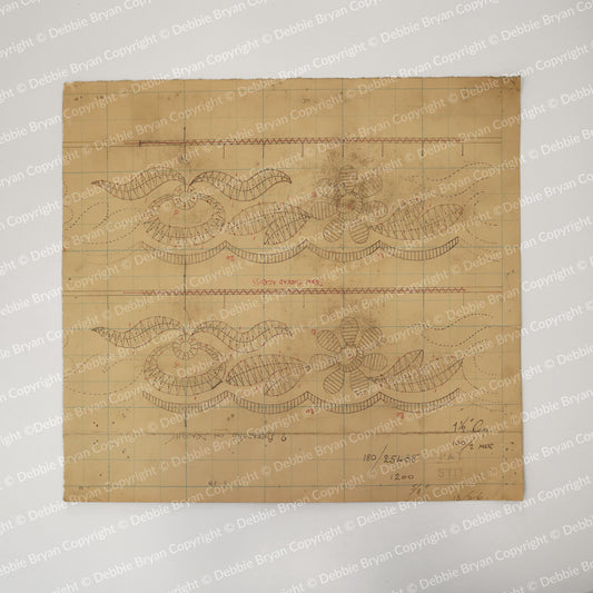 Nottingham Lace Draughtsman Drawing 180/25438