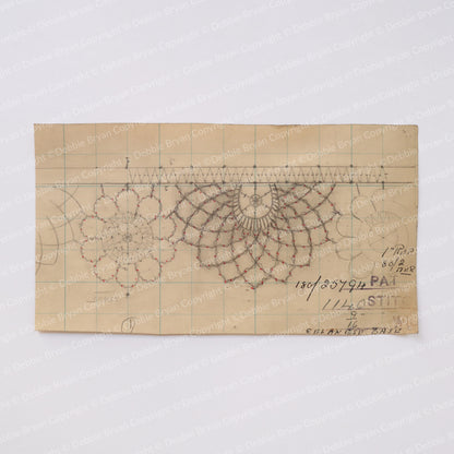 Nottingham Lace Draughtsman Drawing 180/25794