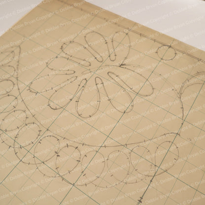 Nottingham Lace Draughtsman Drawing 18/28433