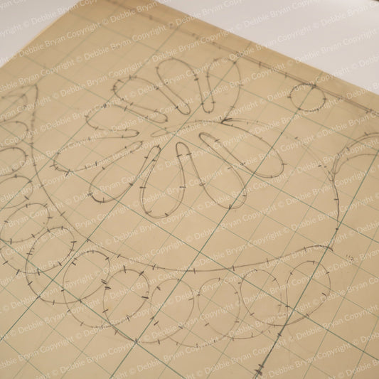 Nottingham Lace Draughtsman Drawing 18/28433