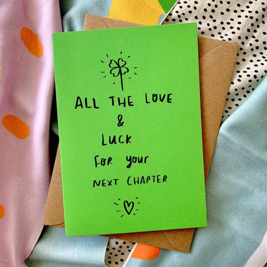 Nicola Rowlands All The Luck & Love Card 🍀