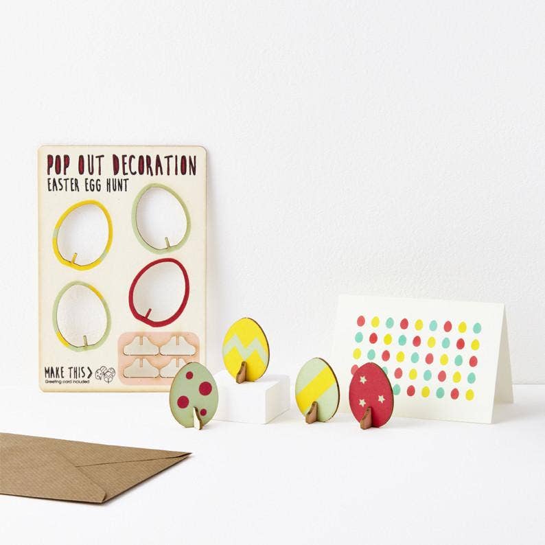 The Pop-out Card Company - Easter Egg Hunt Greeting Card