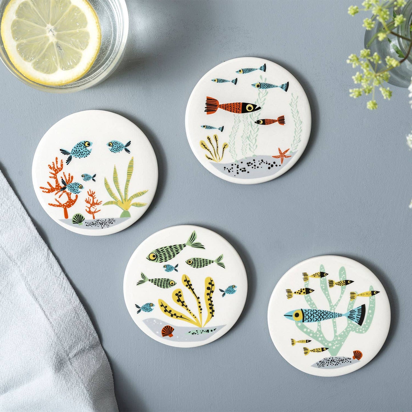 Hannah Turner Handmade Fish Coaster