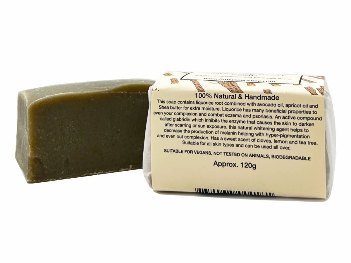 Licorice soap hotsell