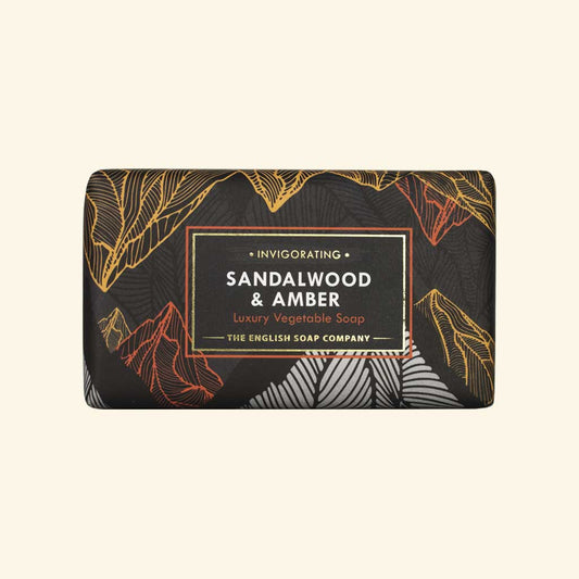 The English Soap Company-Radiant Sandalwood and Amber Soap