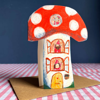 Laura Skilbeck Toadstool Dream Home Card