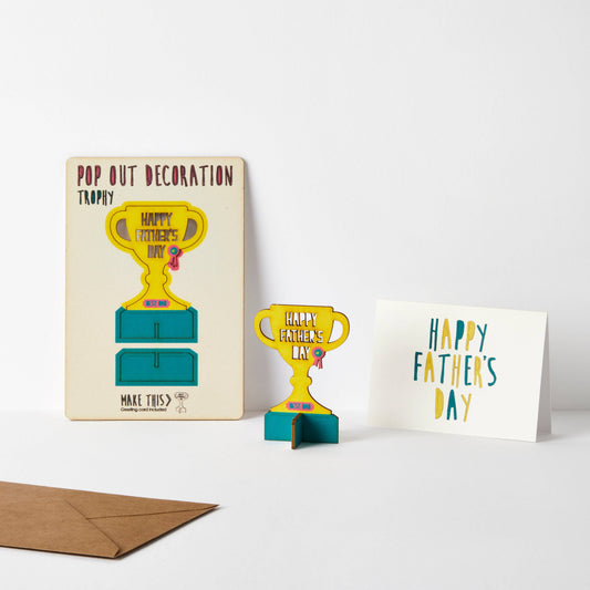 The Pop-out Card Company - Father's Day Trophy Card