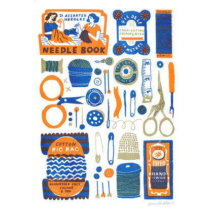 The Printed Peanut| A3 Sewing Collection Riso Print