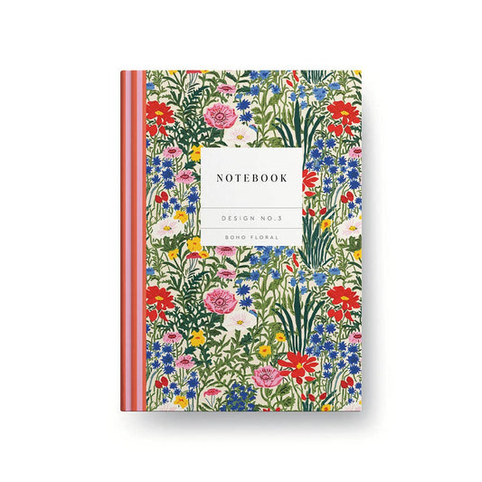 Ohh Deer Kaleido No.3 Boho Floral Hardback Notebook (10575)