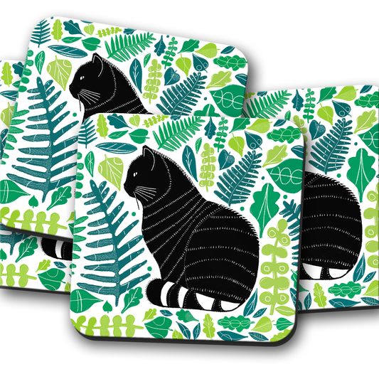 Jenni Douglas Design Scottish Wildcat Coaster