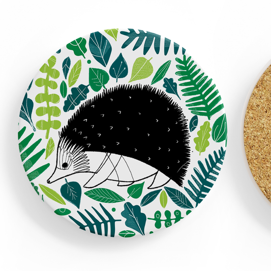 Jenni Douglas Design Hedgehog Ceramic Coaster