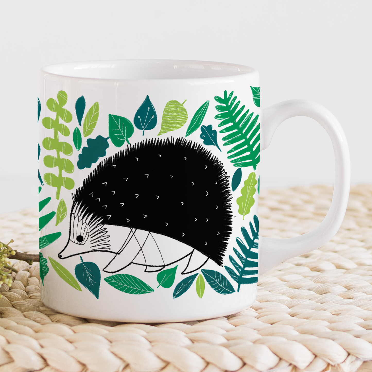 Jenni Douglas Design Hedgehog Bone China Mug