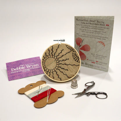 Nottingham Heritage Embroidery Craft Kit | Lace Drawing