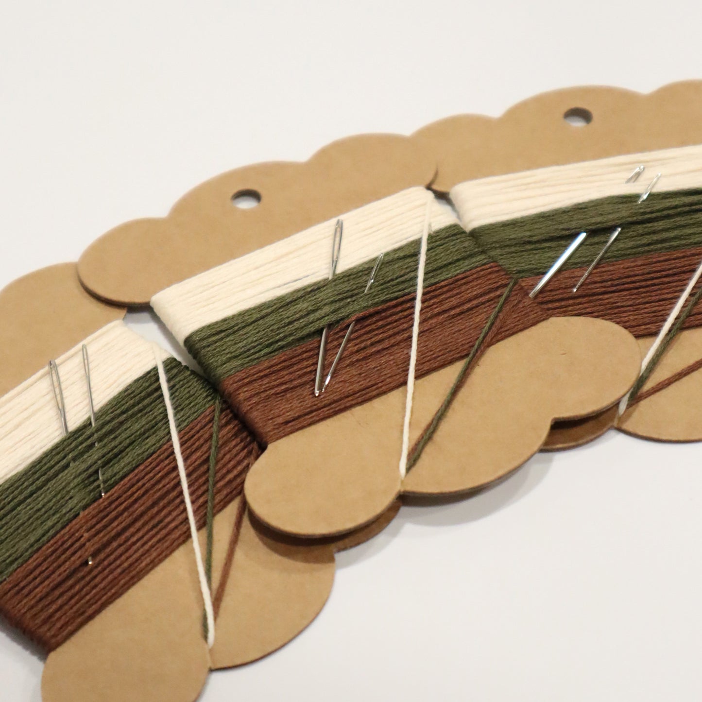 Nottingham Heritage Embroidery Craft Kit | Sage Green